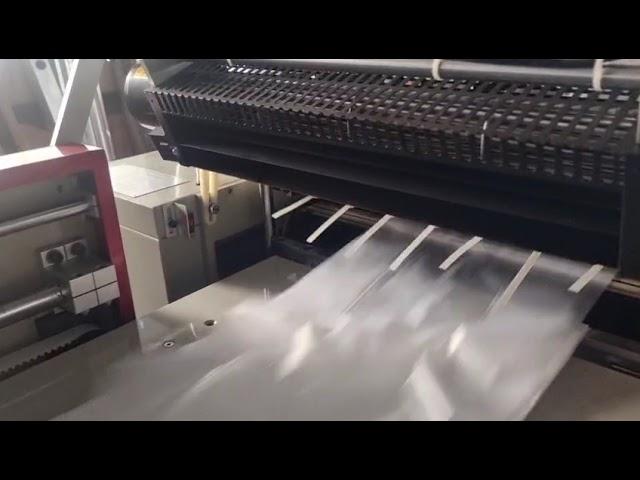 HSRQ-600G high speed t shirt bag heat cutting machine