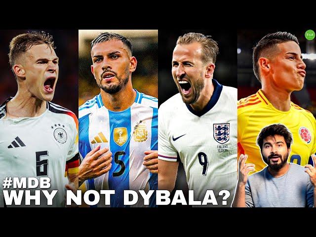 Why Not Dybala? Columbia 2-1 Argentina | Germany 2-2 Netherlands | #MDB