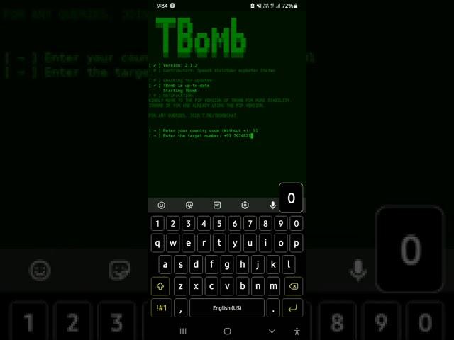 How to send Sms in termux # sms bomber #