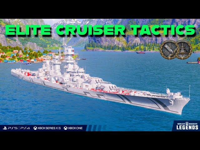 How to become a better cruiser player in World of Warships Legends