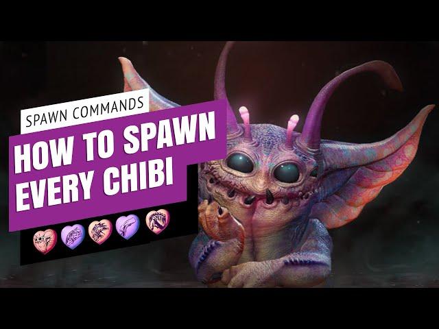 Ark: All 100 CHIBI Spawn Commands