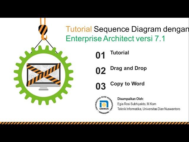 Tutorial Sequence Diagram dengan Enterprise Architect 7.1