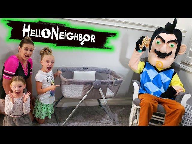 Hello Neighbor Scavenger Hunt! Searching For Missing Baby! Cry Babies Toys Found!!!