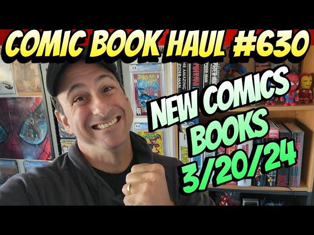Comic Book Haul #630 A Stack Of Comics With Hopes of Great Stories!!