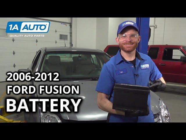 How to Replace Battery 2006-2012 Ford Fusion