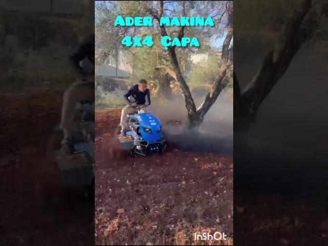 4x4 Bahçe Çapa Traktörü