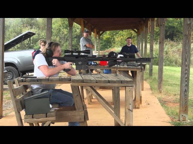 Bushmaster BA50 / First Shot