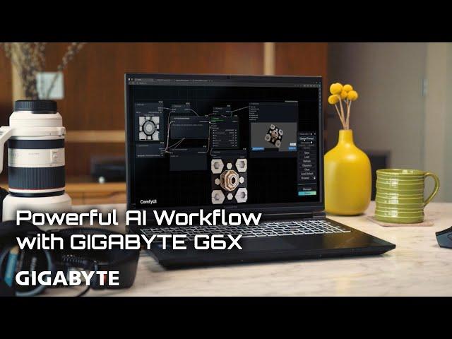 Powerful AI Workflow with Stable Diffusion | GIGABYTE G6X