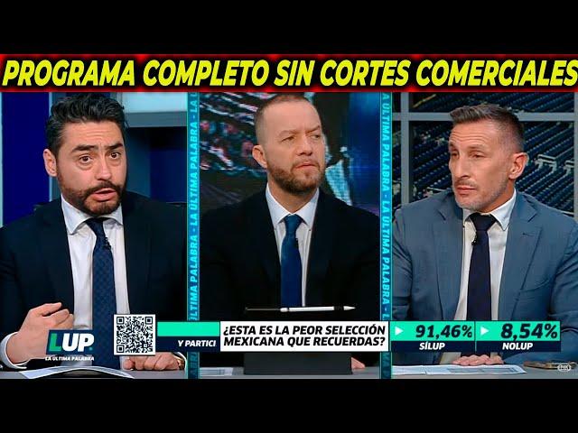 La Ultima Palabra [SIN CORTES] 12 Octubre¡Verguenza! Mexico NO PUDO 2-2 Valencia | Previo MEX- USA