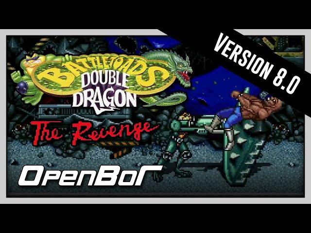 Battletoads Double Dragon - The Revenge v.8 (OpenBor) Full Playthrough