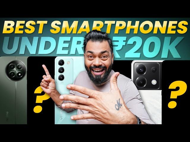 Top 5 Best Smartphones Under ₹20000 Budget  August 2024