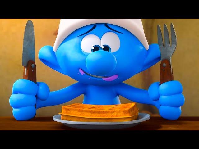 Waffle Wednesday!  • The Smurfs 3D • Cartoons for Kids