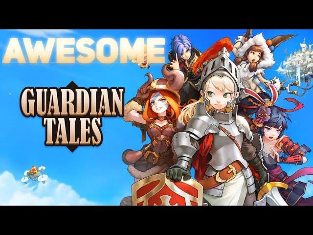 THIS GAME IS AMAZING! Guardian Tales Showcase & First Impressions