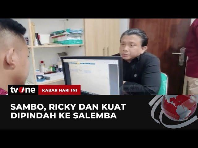 Huni Lapas Salemba, Ini Penampakan Ferdy Sambo, Ricky Rizal & Kuat Ma'ruf | Kabar Hari Ini tvOne