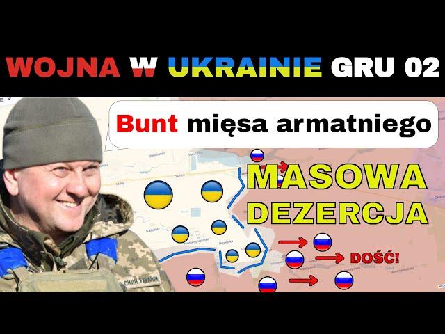 02 GRU: BUNT! Tysiące Rosjan OPUSZCZA POZYCJE W KURACHOWE. | Wojna w Ukrainie Wyjaśniona