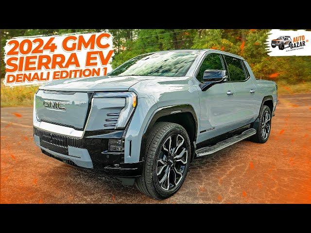 Роскошный GMC Sierra EV Denali Edition 1: обзор и тест-драйв электрического пикапа премиум-класса