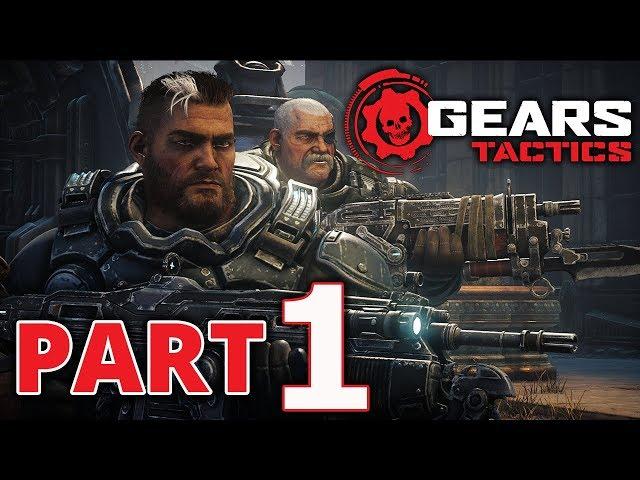 Gears Tactics Part 1 No Commentary Game Play | Meet Gabe Diaz & Sid