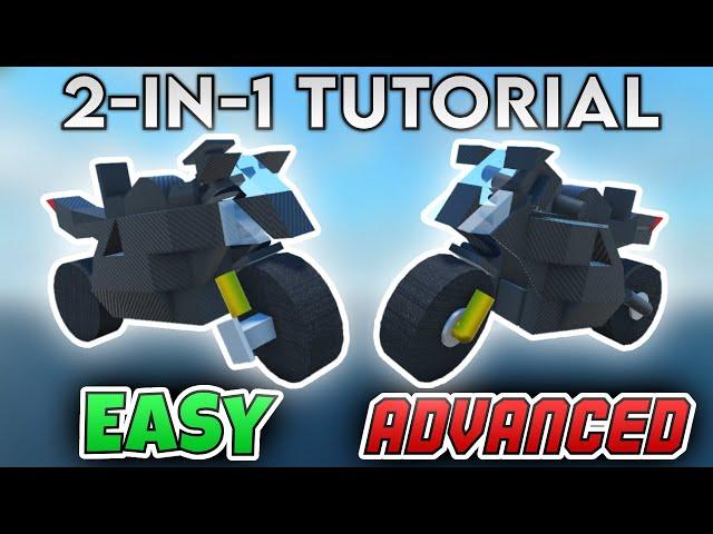 2-in-1 MOTORCYCLE TUTORIAL - Plane Crazy Roblox