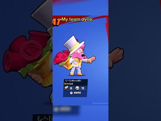 My randoms vs enemy dyna #shorts #shortsviral #shortvideo #brawlstars #supercell #gaming #epic