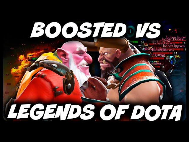 Legends of Dota VS Boosted?! Battle of the Custom Games!