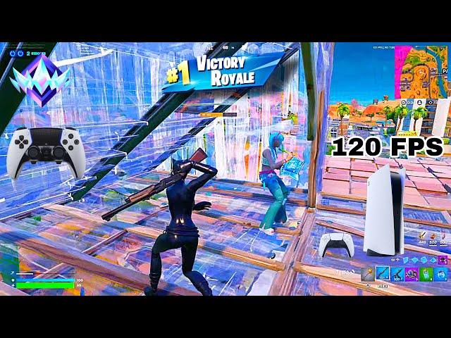 Fortnite Unreal Ranked Reload on PS5 | Controller Gameplay | 120 FPS