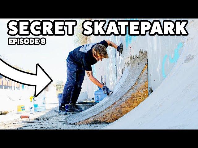 Building Secret DIY Skatepark