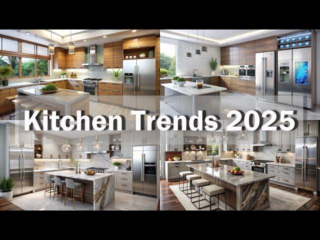 Kitchen Trends 2025 | Modern Kitchen Design Ideas for Renovation and Inspiration