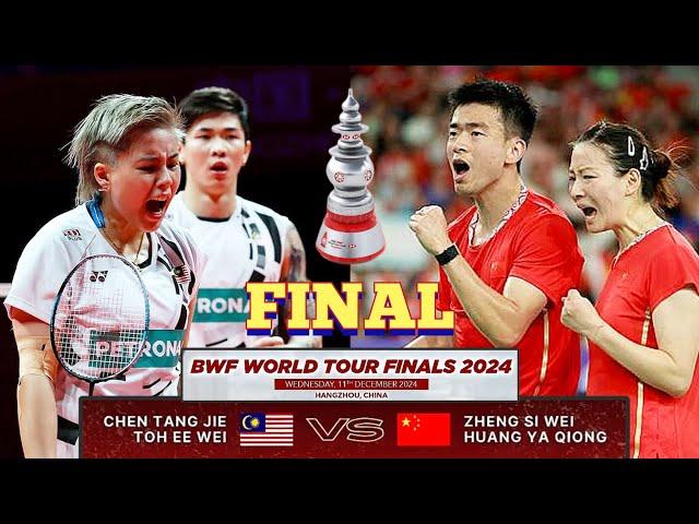 Paduu La!!Chen Tang Jie-Toh Ee Wei VS Zheng Si Wei-Huang Ya Qiong!!|Bwf World Tour Finals 2024|