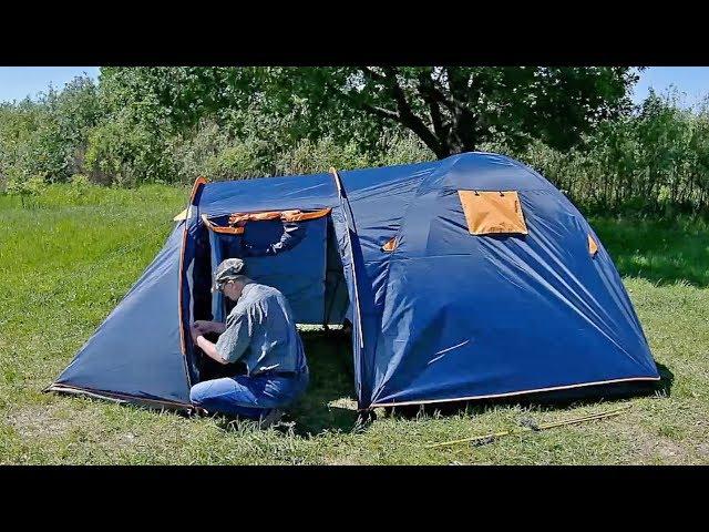 Mobile trip home building / camp tent LANYU 1636 timelapse