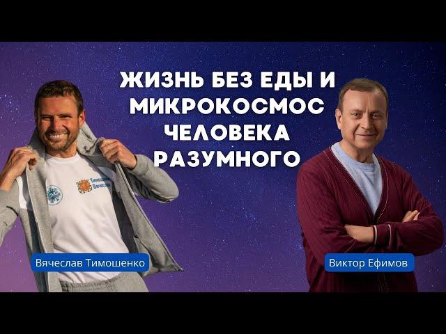 Интервью Виктор Ефимов - Вячеслав Тимошенко. Жизнь без еды и микрокосмос Человека Разумного