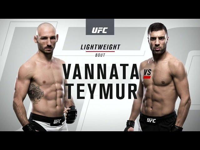 Официальное взвешивание к UFC 209 Лэндо Ванната vs  Дэвид Теймур