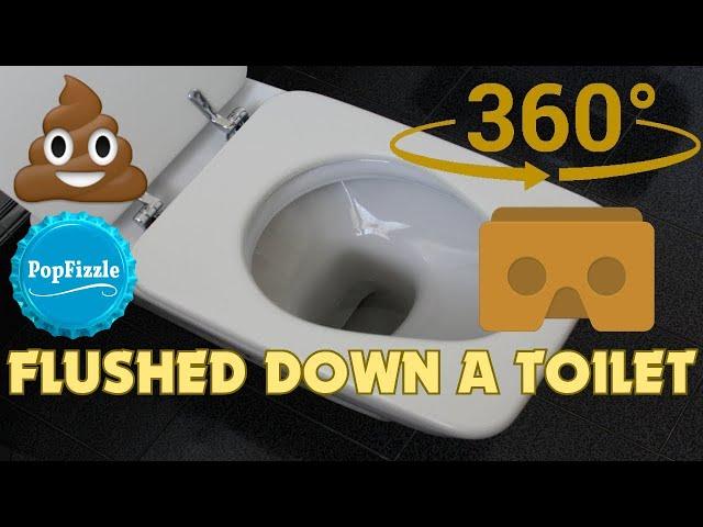 360 video | VR | Flushed down a toilet #360video