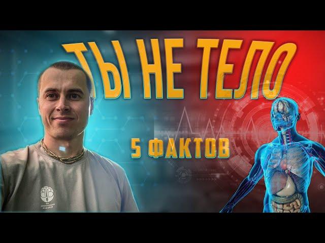 Ты не тело! Кто мы такие? Я душа (сознание) 5 фактов. Самоосознание.