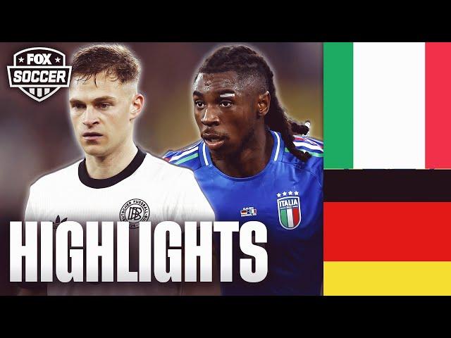 Italy vs. Germany UEFA Nations League Highlights | FOX Soccer