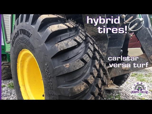 Carlstar Versa Turf tractor tires - I should have done this years ago