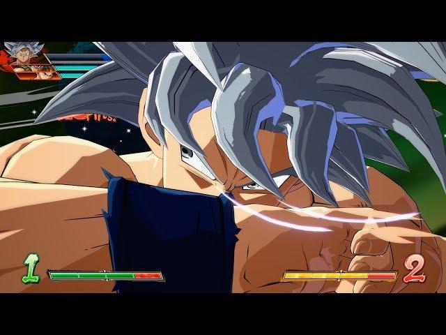 Ultra Instinct Goku Wipes out Whole Team! Online Gameplay! Dragon Ball FighterZ