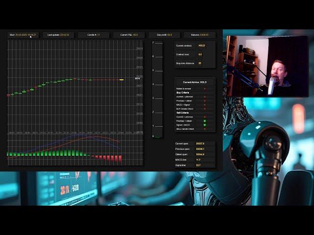 Did I build a profitable Nasdaq scalping bot? Profitable AI? Day 2