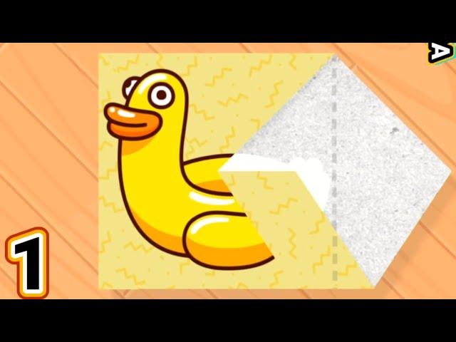 PAPER FOLD GAMEPLAY All Levels 1 to 40, Part 1, FILGA