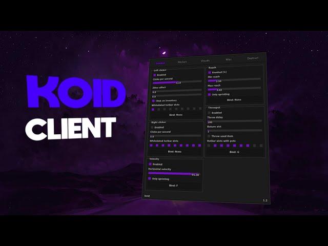  FREE EXTERNAL GHOST CLIENT - KOID CLIENT 