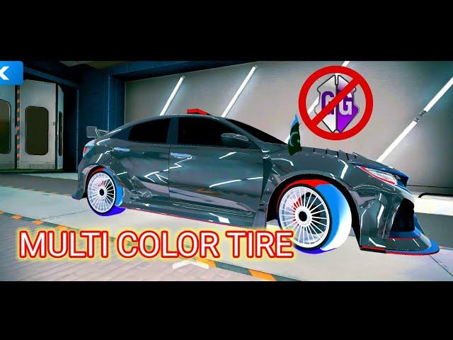 HOW TO MAKE MULTI COLOR TIRES IN CAR PARKING MULTIPLAYER WITHOUT GAME GUARDIAN | GAMING ZONE