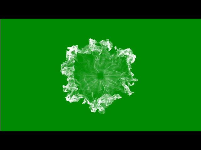 Smoke green screen effect HD // After Effects smoke green screen // intro smoke green screen effect