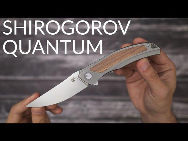 Заточка ножей. Складной нож Shirogorov Quantum. Алмазы Matrix. Сталь Cromax PM.