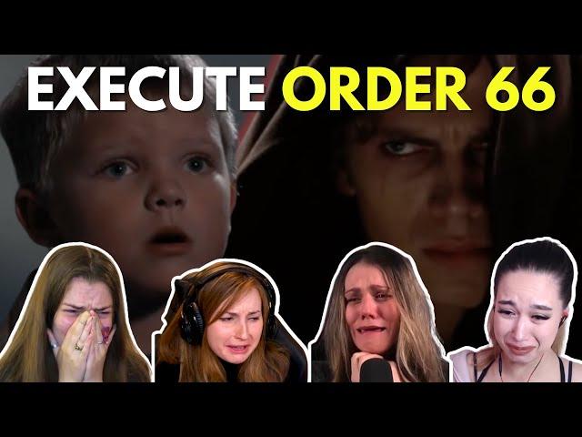 Fans Reaction to EXECUTE ORDER 66 Scene - STAR WARS: EPISODE III REVENGE OF THE SITH MOVIE REACTIONS