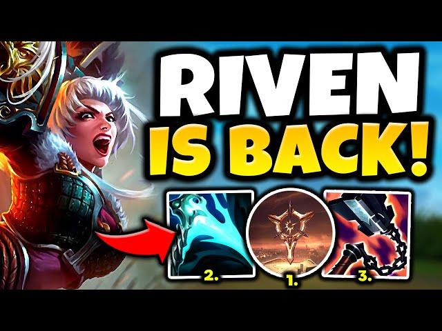 RIVEN CRIT BUILD RETURNS!! ONE COMBO = ONE KILL (HILARIOUS) - S12 Riven TOP Gameplay Guide