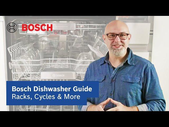 Your Bosch Dishwasher UNLOCKED: Features, Racks, Cycles & More! | Bosch Home USA