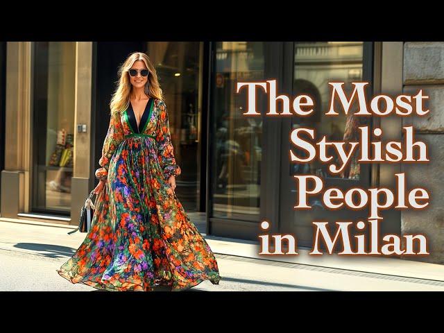 Italian Street Fashion Summer 2024. What the most stylish people are wearing