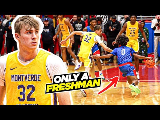 Cooper Flagg Faces SHIFTY 9TH GRADER! Montverde Gets TESTED By #1 Team In Texas, Duncanville!