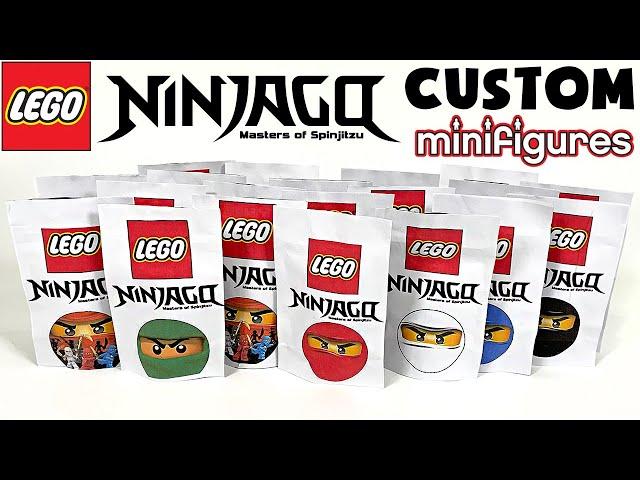 LEGO Ninjago Minifigures - 20 Bags. Build and Review