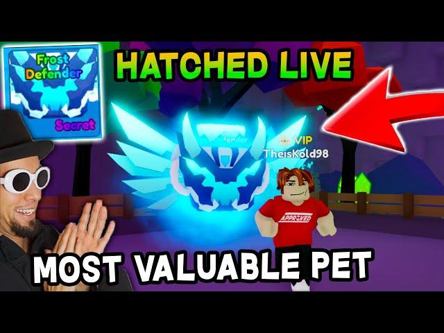 I Hatched The Rarest Secret Pet While Streaming Mining Simulator 2