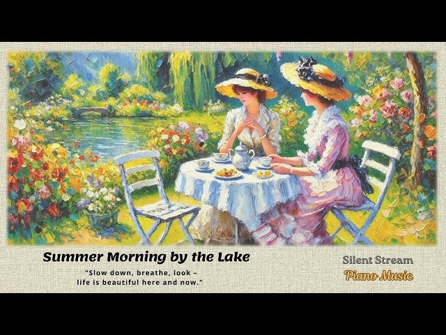 Summer Morning by the Lake | Gentle Touches of Light and Sound | Relaxing Piano Music